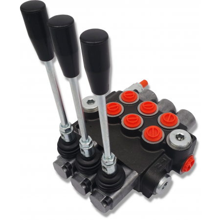 ROZDZIELACZ HYDRAULICZNY 3 SEKCYJNY 40L